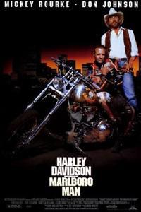 Poster for Harley Davidson and the Marlboro Man (1991).