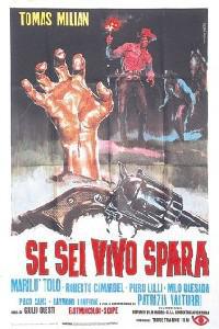 Poster for Se sei vivo spara (1967).