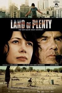 Cartaz para Land of Plenty (2004).