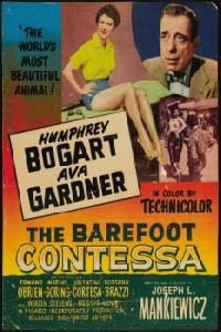 Plakát k filmu The Barefoot Contessa (1954).