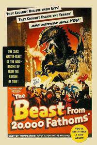 Poster for Beast From 20,000 Fathoms, The (1953).