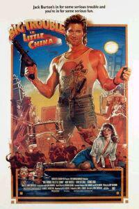 Poster for Big Trouble in Little China (1986).