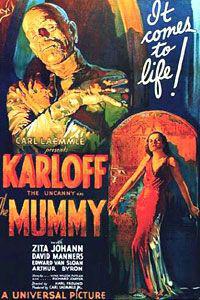 Обложка за The Mummy (1932).