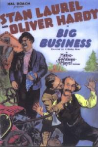 Poster for Big Business (1929).