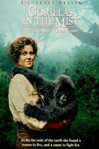 Plakát k filmu Gorillas in the Mist: The Story of Dian Fossey (1988).