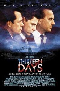 Plakát k filmu Thirteen Days (2000).
