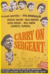 Poster for Carry On Sergeant (1958).