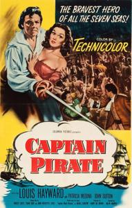 Poster for Captain Pirate (1952).