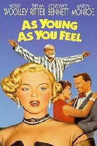 Plakat filma As Young as You Feel (1951).
