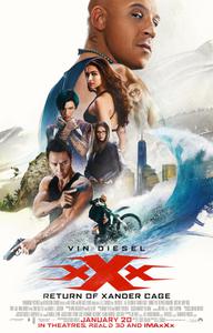 Plakat xXx: Return of Xander Cage (2017).