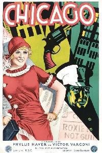 Plakát k filmu Chicago (1927).