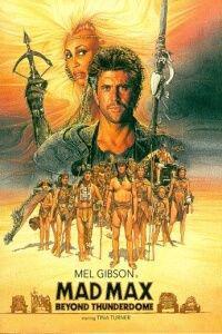 Poster for Mad Max Beyond Thunderdome (1985).