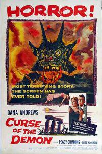 Plakat Night of the Demon (1957).