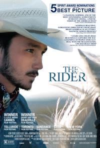 Омот за The Rider (2017).