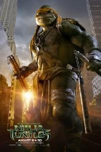Plakát k filmu Teenage Mutant Ninja Turtles (2014).