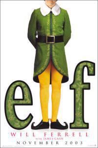 Plakát k filmu Elf (2003).