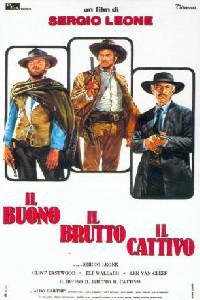 Plakát k filmu Il buono, il brutto, il cattivo. (1966).
