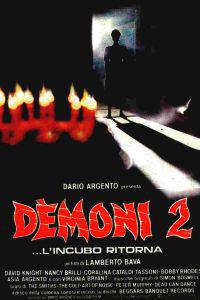 Poster for Demoni 2 (1986).
