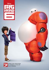 Big Hero 6 (2014) Cover.