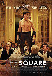 Plakat filma The Square (2017).