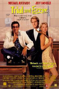 Poster for Trial and Error (1997).