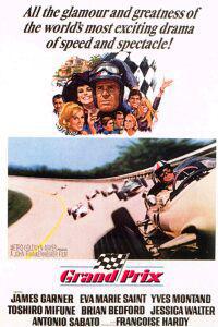 Plakát k filmu Grand Prix (1966).