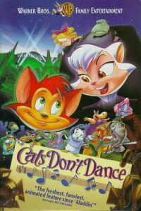 Poster for Cats Don't Dance (1997).
