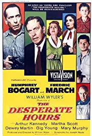 Poster for The Desperate Hours (1955).