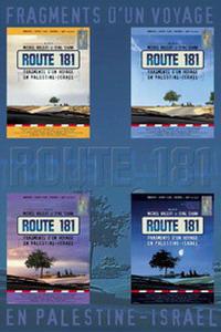 Plakát k filmu Route 181: Fragments of a Journey in Palestine-Israel (2004).