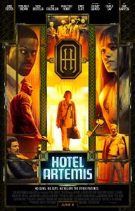 Омот за Hotel Artemis (2018).