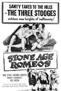 Poster for Stone Age Romeos (1955).