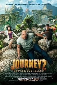 Plakát k filmu Journey 2: The Mysterious Island (2012).