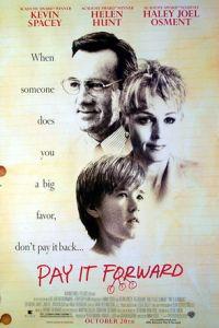 Plakát k filmu Pay It Forward (2000).