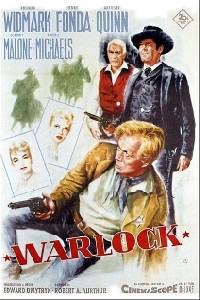 Plakat Warlock (1959).