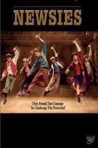 Poster for Newsies (1992).