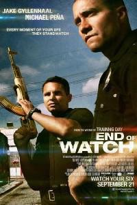 Poster for End of Watch (2012).
