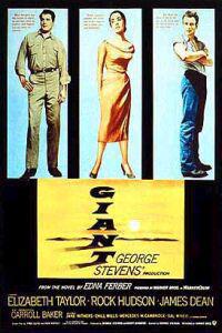 Plakat filma Giant (1956).