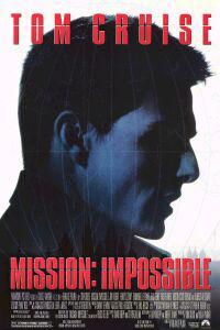 Plakát k filmu Mission: Impossible (1996).