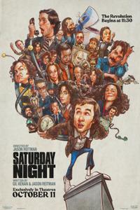 Poster for Saturday Night (2024).