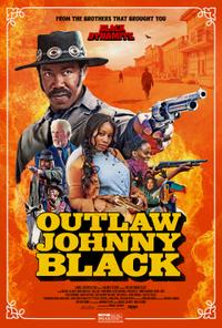 Poster for Outlaw Johnny Black (2023).