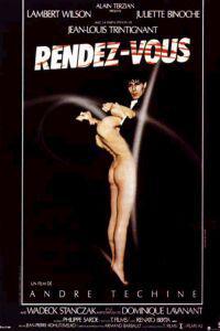 Cartaz para Rendez-vous (1985).