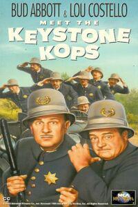 Poster for Abbott and Costello Meet the Keystone Kops (1955).