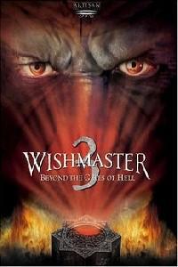 Plakát k filmu Wishmaster 3: Beyond the Gates of Hell (2001).