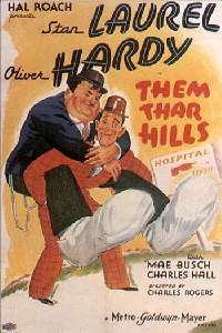 Plakát k filmu Them Thar Hills (1934).