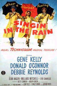 Poster for Singin' in the Rain (1952).