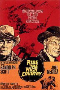 Plakát k filmu Ride the High Country (1962).
