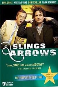 Cartaz para Slings and Arrows (2003).