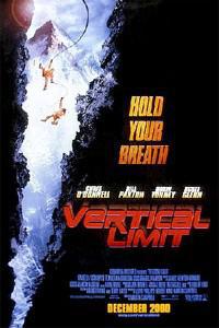 Омот за Vertical Limit (2000).