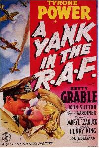 Plakát k filmu A Yank in the R.A.F. (1941).