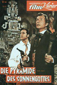 Poster for Die Pyramide des Sonnengottes (1965).